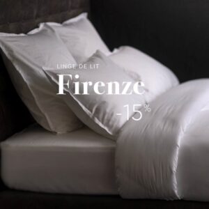 PROMO LINGE DE LIT SATIN COTON FIRENZE - HOTEL PROFESSIONNEL - LINVOSGES HOTELLERIE