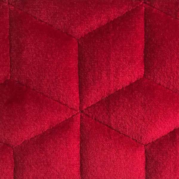 Deco Cushion with Removable Cover Brumania Red Hotel Professional Linvosges Hotellerie 1