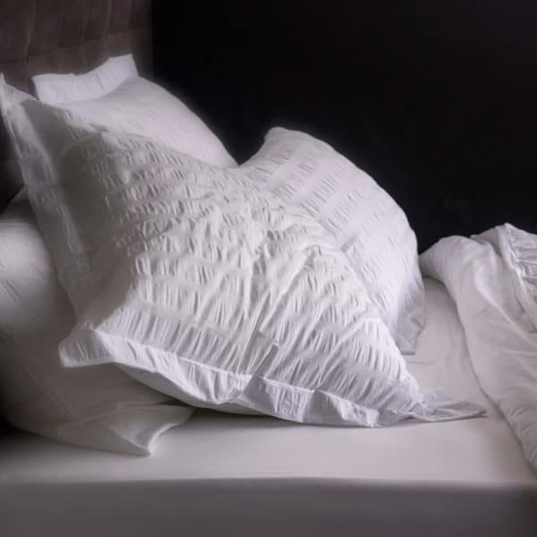 Ligne De Lit Percale Seersucker Ecume Coton 120 Grs M2 Hotel Professionnel Linvosges Hotellerie 3