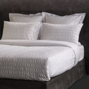 Ligne De Lit Percale Seersucker Ecume Coton 120 Grs M2 Hotel Professionnel Linvosges Hotellerie