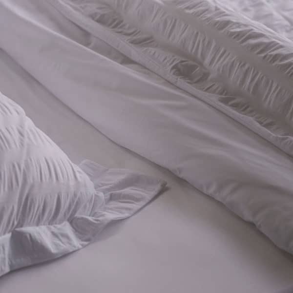 Bed Line Percale Seersucker Ecume Cotton 120 Grs M2 Professional Hotel Linvosges Hotellerie 5