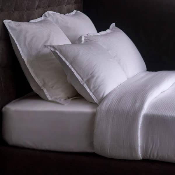 Ligne De Lit Satin Jacquard Ellipse Coton 130 Grs M2 Hotel Professionnel Linvosges Hotellerie 2