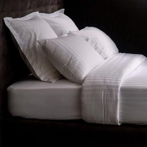 Bed Linen Satin Strips Come 148 Grs M2 Professional Hotel Linvosges Hotellerie 2