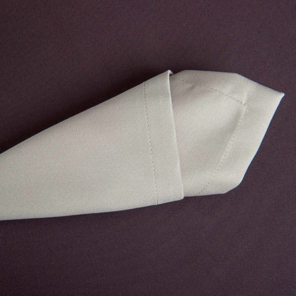 Table Linen Baccarat Cappucino Polyester 215 Grs M2 Professional Restaurant Linvosges Hotellerie