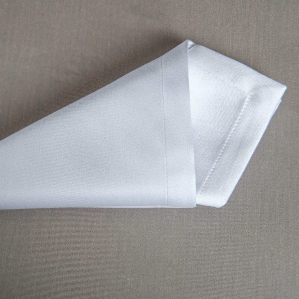 Carpi White Table Linen 50 Percent Polyester 50 Percent Cotton 225 Grs M2 Professional Restaurant Linvosges Hotellerie