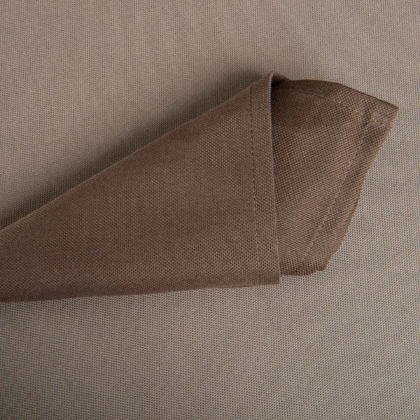 Carpi Chocolate Tischwäsche, 50 % Polyester, 50 % Baumwolle, 225 g/m2, professionelles Restaurant Linvosges Hotellerie