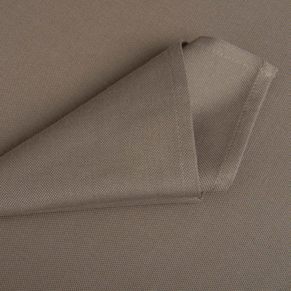 Carpi Taupe Table Linen 50 Percent Polyester 50 Percent Cotton 225 Grs M2 Professional Restaurant Linvosges Hotellerie