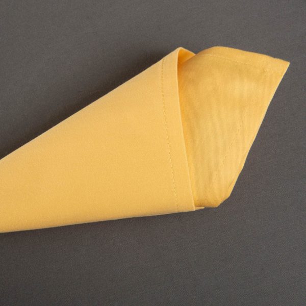 French Table Linen Plain Yellow Cotton 215 Grs M2 Professional Restaurant Linvosges Hotellerie