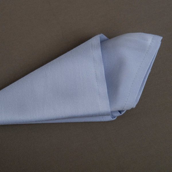 French Table Linen Plain Light Blue Cotton 215 Grs M2 Professional Restaurant Linvosges Hotellerie