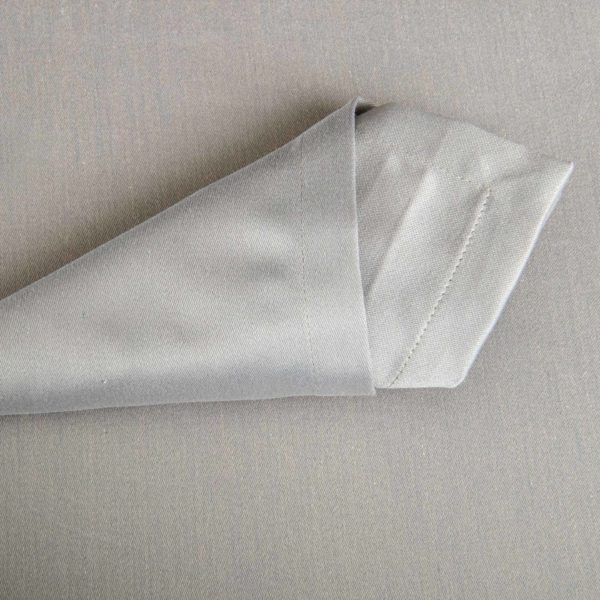 Επιτραπέζια λευκά είδη Monza Grey 50% Polyester 50% Cotton 233 Grs M2 Professional Restaurant Linvosges Hotellerie