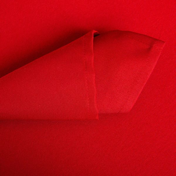 Table Linen Rainbow Red Polyester 203 Grs M2 Professional Restaurant Linvosges Hotellerie