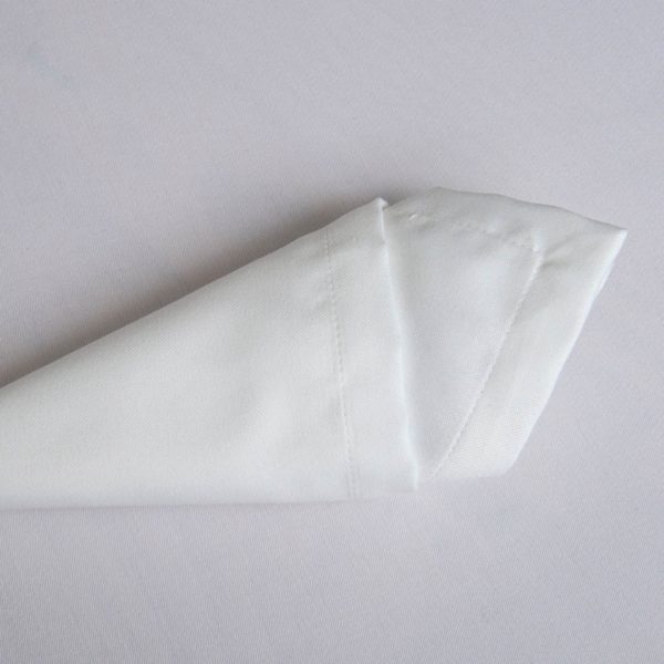 Table Linen Vincennes White Polyester 249 Grs M2 Professional Restaurant Linvosges Hotellerie