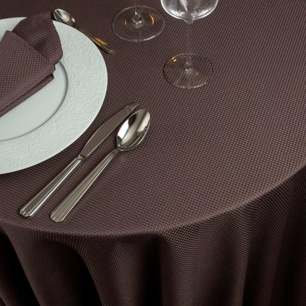 Nappe Ronde Catane Polyester 290 Grs M2 Professionnel Restaurant Linvosges Hotellerie 2