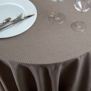 Round Tablecloth Dolce Cotton Cotton 220 Grs M2 Professional Restaurant Linvosges Hotellerie 2