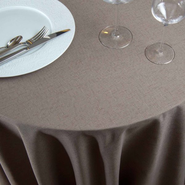 Nappe Ronde Dolce Coton Coton 220 Grs M2 Professionnel Restaurant Linvosges Hotellerie 2