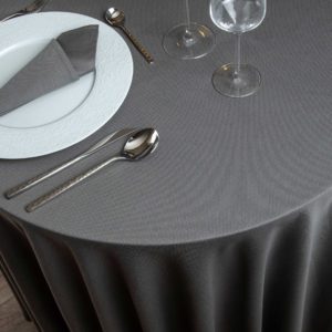 Round Tablecloth Kalahari Cotton 220 Grs M2 Professional Restaurant Linvosges Hotellerie 2