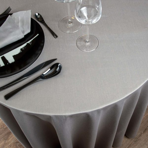 Monza στρογγυλό τραπεζομάντιλο 50% Polyester 50% Cotton 233 Grs M2 Professional Restaurant Linvosges Hotellerie 2