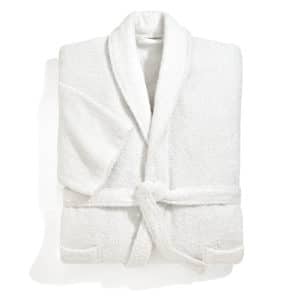 Badjas Sjaalkraag Ontspanningsspons 420 Grs M2 Professional Hotel Linvosges Hotellerie