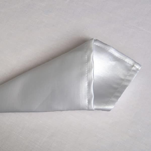 Ginepro hellgraue Tischwäsche, 60 % Baumwolle, 40 % Leinen, 215 g/m2, professionelles Restaurant Linvosges Hotellerie