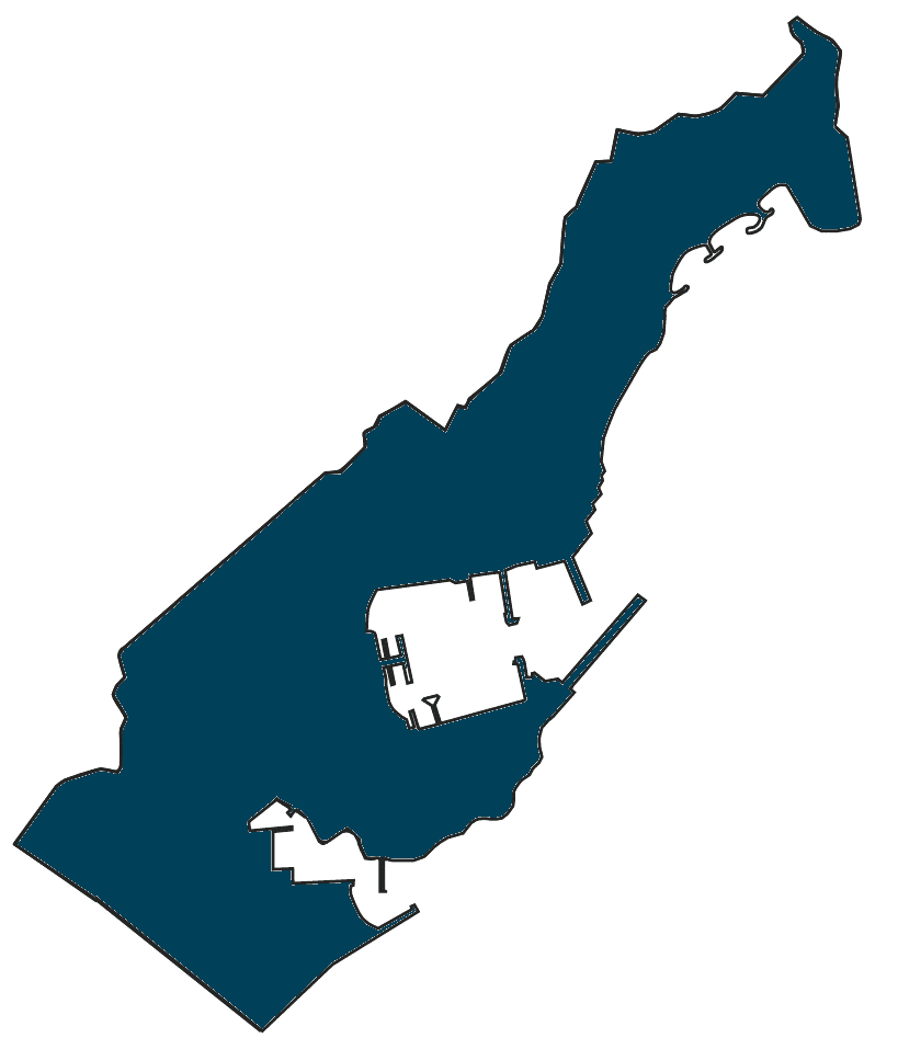 Carte de la Principauté de Monaco