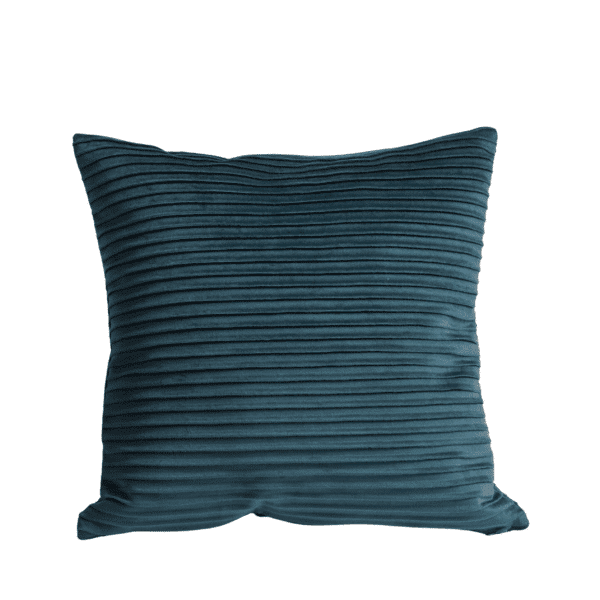 Decorative cushion with removable cover Calanque duck blue - Hotel & Professional