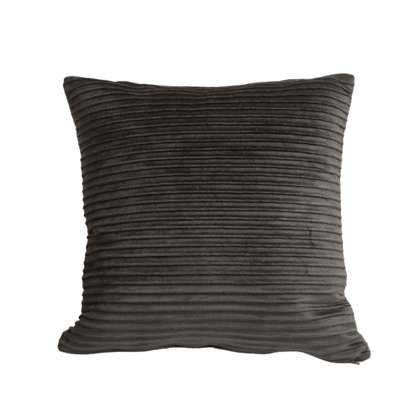 Coussin déco déhoussable Calanque noir