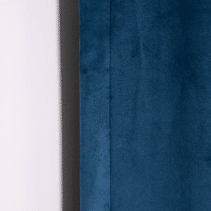 NF Douce Nuit blue velvet curtain - Hotel and professional