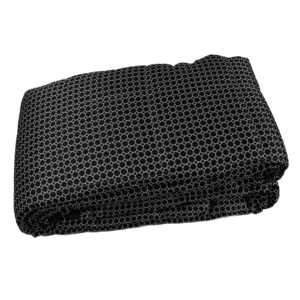 FUNDA DE CAMA ACOLCHADA CARAMELO 4 NEGRO - HOTEL - GITE PROFESIONAL LINVOSGES HOTELLERIE