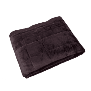 PAÑUELO DE CAMA PELO SINTÉTICO NEGRO - LINVOSGES HOTELLERIE