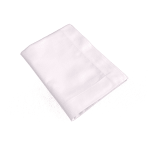 UNIDO PLACE MAT ΛΕΥΚΟ ΒΑΜΒΑΚΟ ΣΑΤΕΝ ΚΑΡΠΕ ΓΩΝΙΕΣ - LINVOSGES HOTELLERIE PROFESSIONAL RESTAURANT