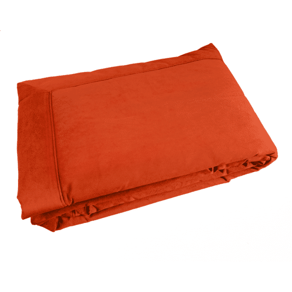 ORANGE VELVET BED RUNNER - LINVOSGES PROFESSIONAL HOTELLERIE