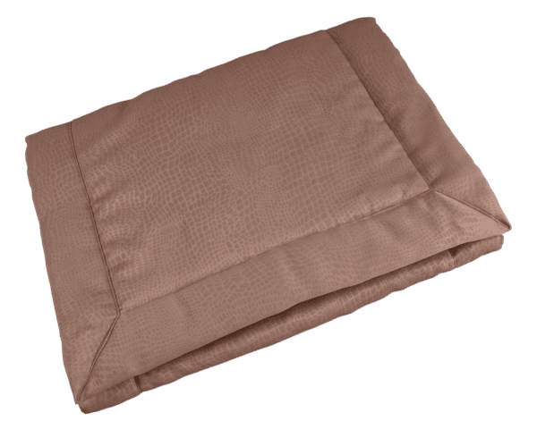 Dark Gofrado bed scarf beige - Linvosges hôtellerie - Hôtel Gite Professionnel