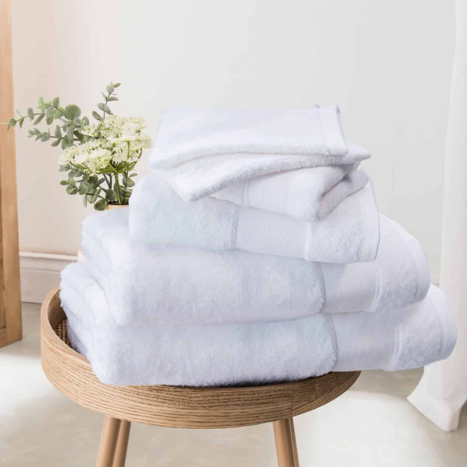 Linge de bain éponge pur coton 600grs/m² Parenthèse - Hôtel, spa, professionnel -Linvosges hôtellerie